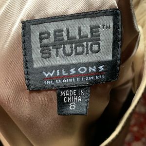 Wilsons Leather Skirts - Wilson Leather Buttercream Tan Leather Skirt Wilsons Leather Skirts - Wilson Leather Buttercream Tan Leather Skirt